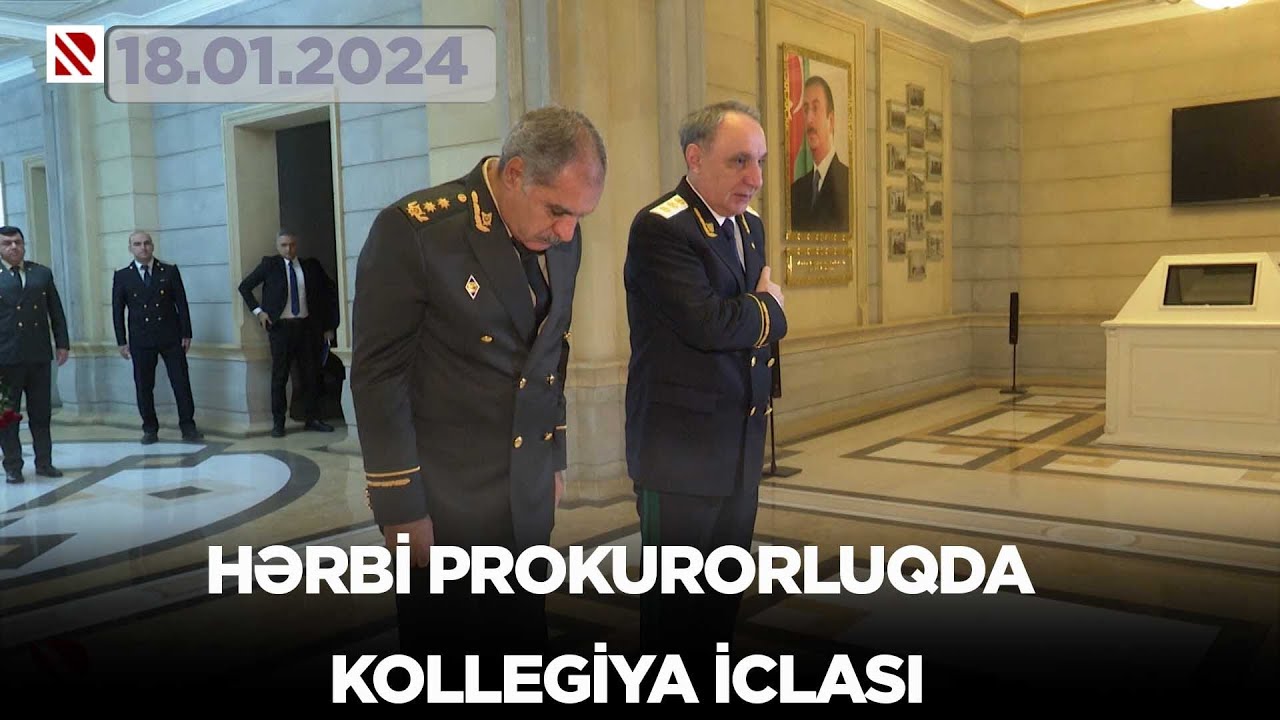 Hərbi prokurorluqda kollegiya iclası