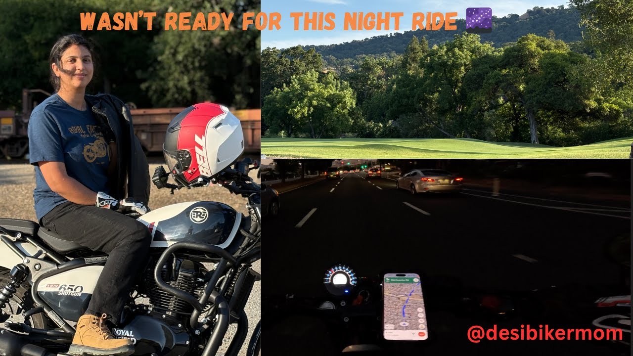 FIRST UNEXPECTED NIGHT RIDE OF 2025 🤩 #motovlog  #rider #motorcycle