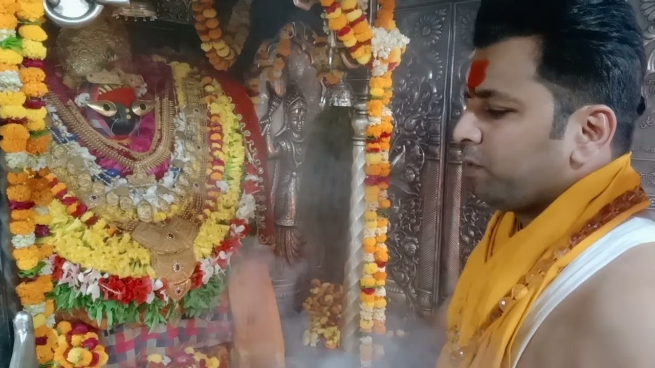 आज करिये माँ विंध्यवासिनी मध्याह्न राजश्री आरती दर्शन।