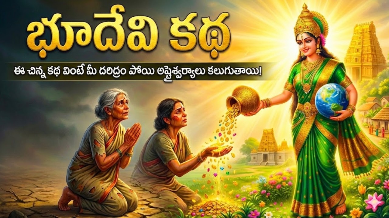 భూదేవి కథ.. ఈ చిన్న కథ వింటే మీ దరిద్రం పోయి అష్టైశ్వర్యాలు కలుగుతాయి..!! Story of Earth Goddess II