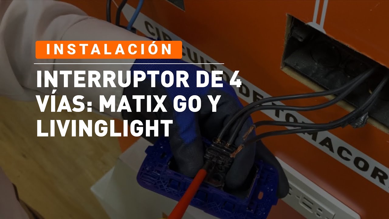 Cómo instalar un interruptor de 4 vías