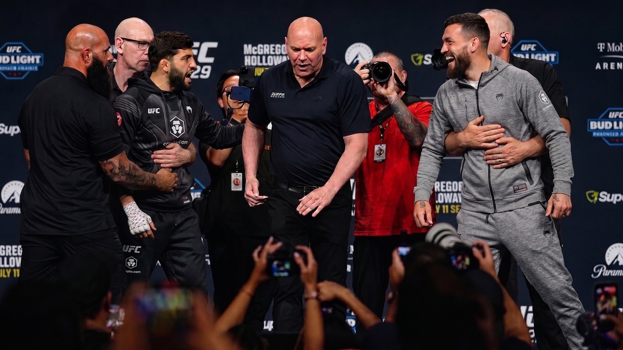 Arman Tsarukyan vs Mauricio Ruffy FINAL FACE OFF  UFC 331