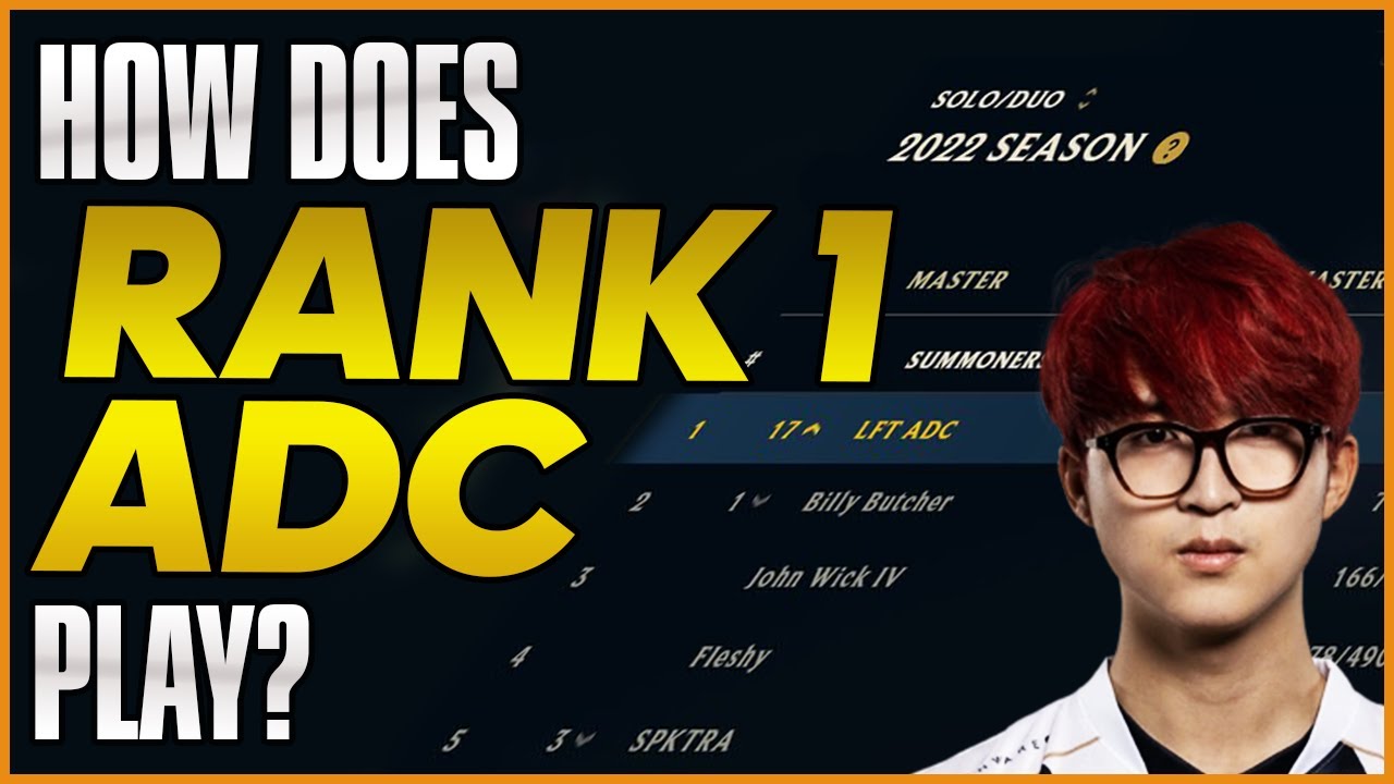 HOW DOES RANK 1 EUW ADC PLAY? - Hans Sama Highlights