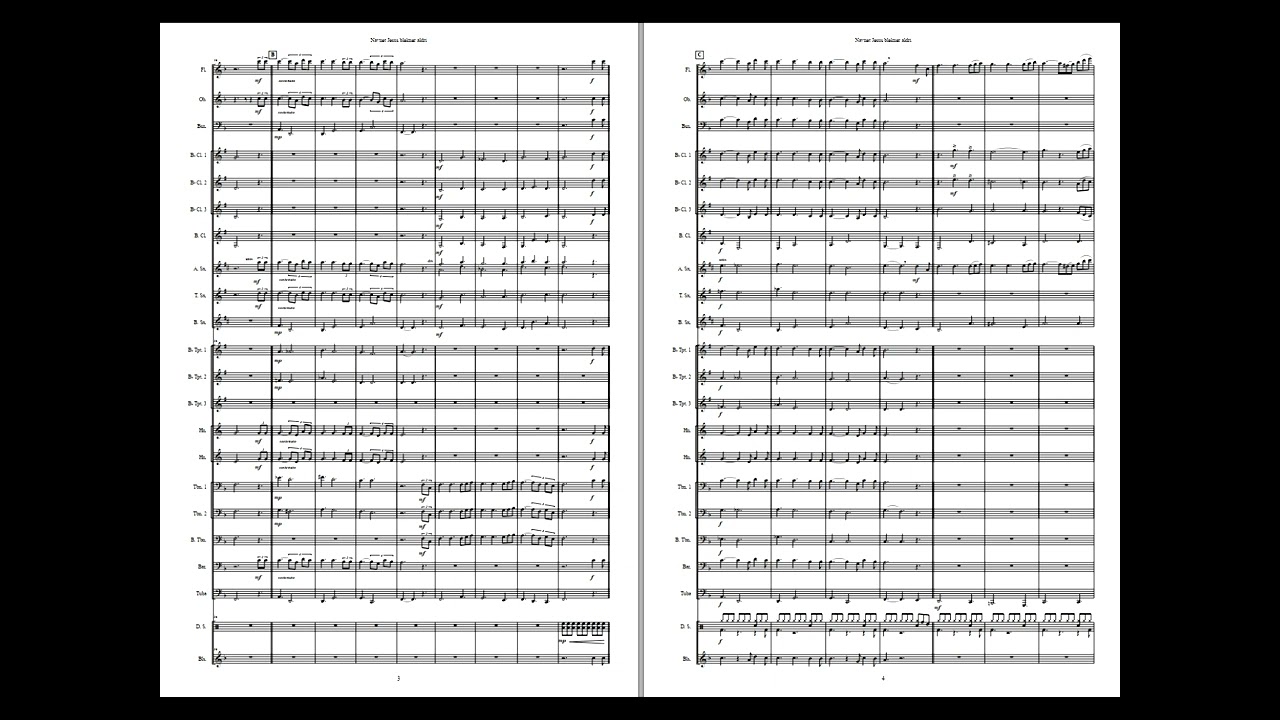 Navnet Jesus blekner aldri - Trad. /arr: Haakon Esplo. Available for Brass and Concert Band, Grade 3