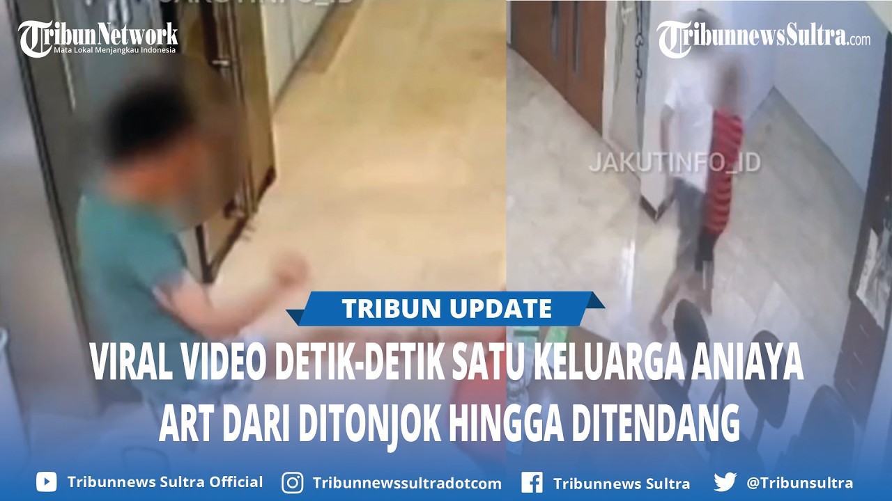 Satu Keluarga Aniaya ART dari Ditonjok hingga Ditendang, Videonya Viral
