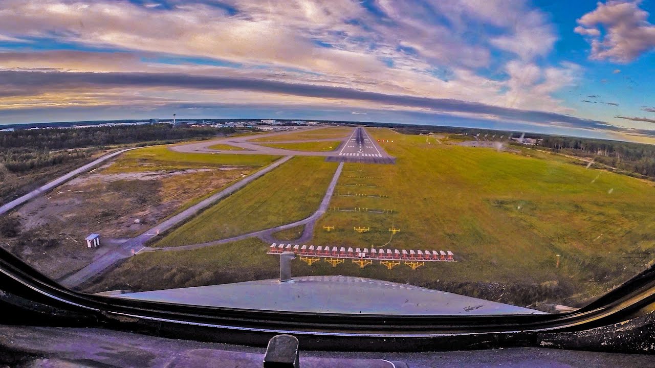 PilotCAM 717 into Stockholm Arlanda