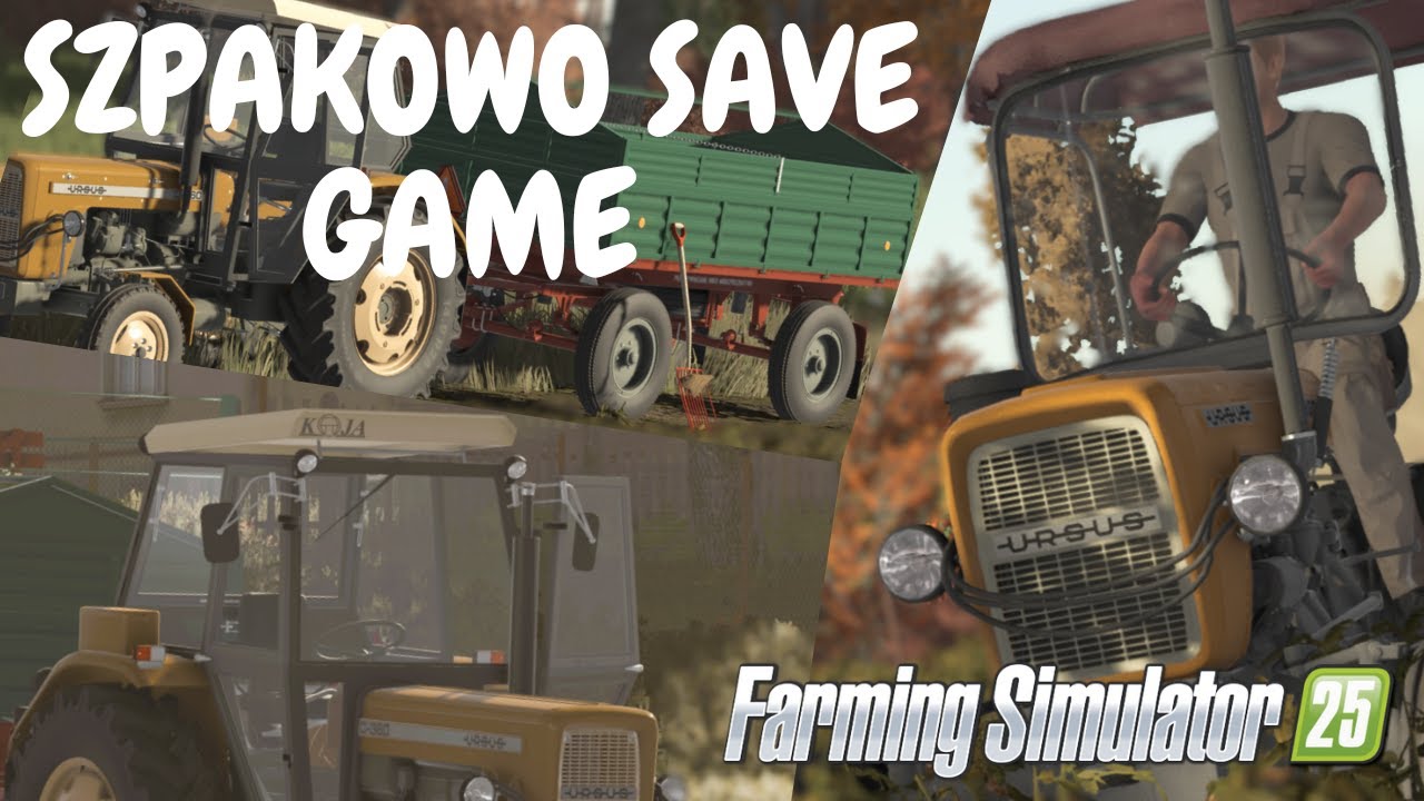 | FS25 SAVE DOWNLOAD |🔥Małe  Gospodarstwo Z Krowami Szpakowo 🌾🚜