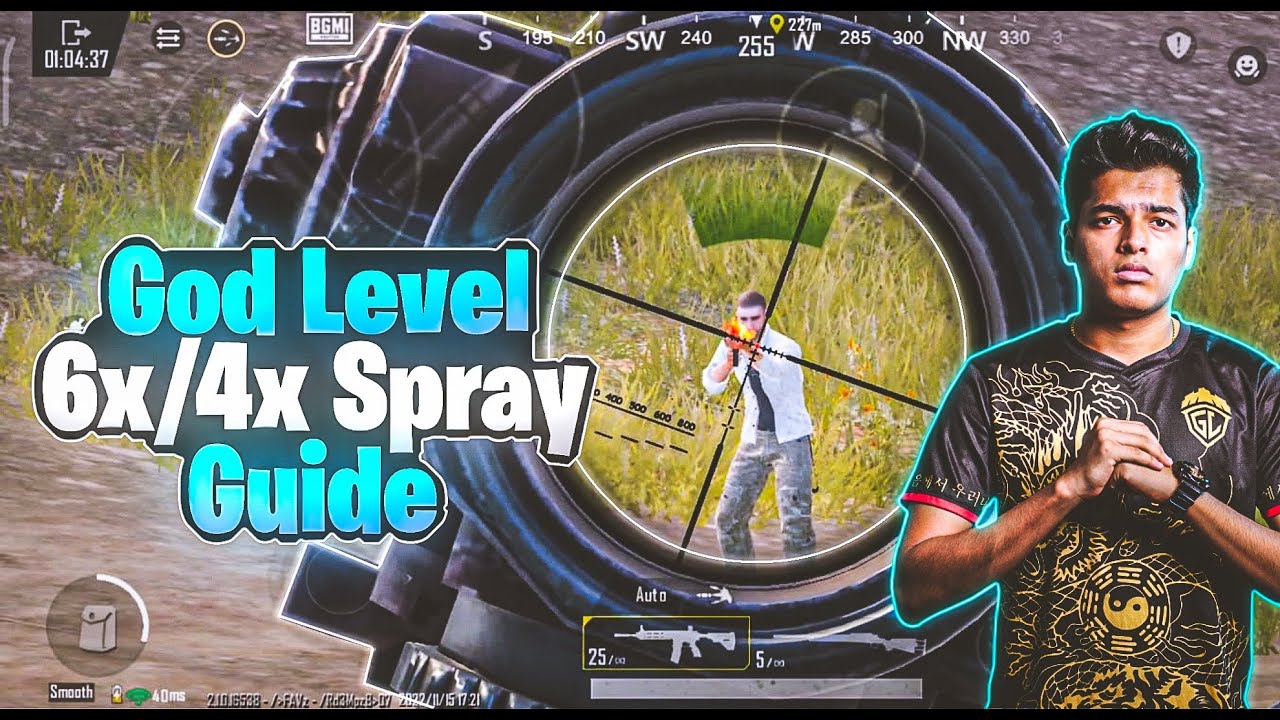 How to Improve Your Spray In BGMI | BGMI 6x/4X Spray Guide