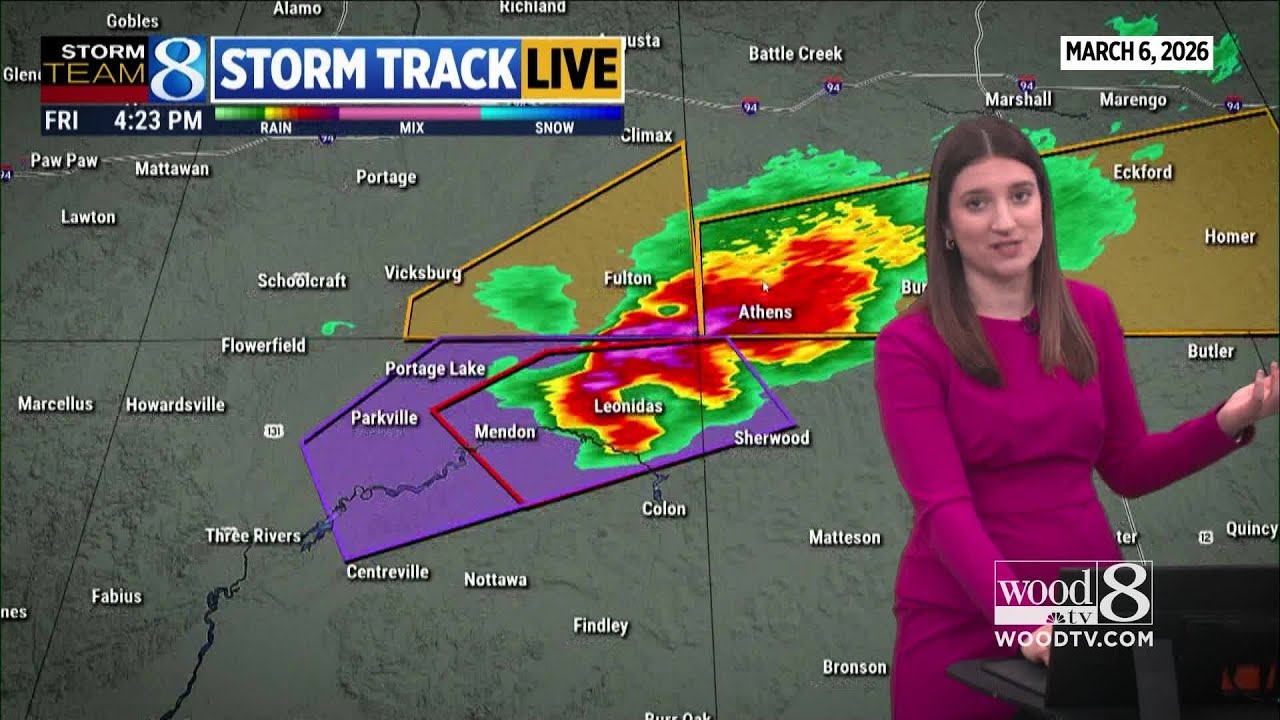 Deadly tornado outbreak in southwest Michigan, March 6, 2026