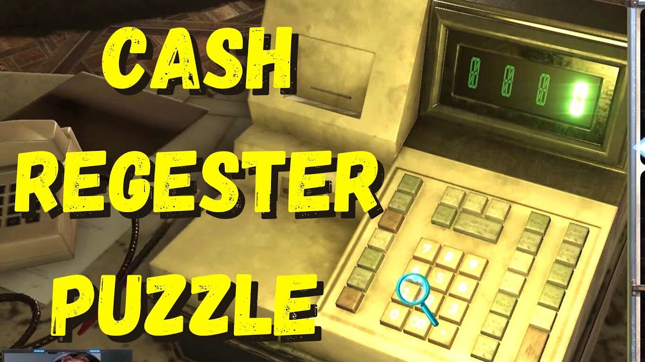 CASH REGISTER COMBINATION SOLUTION PUZZLE - Tormented Souls