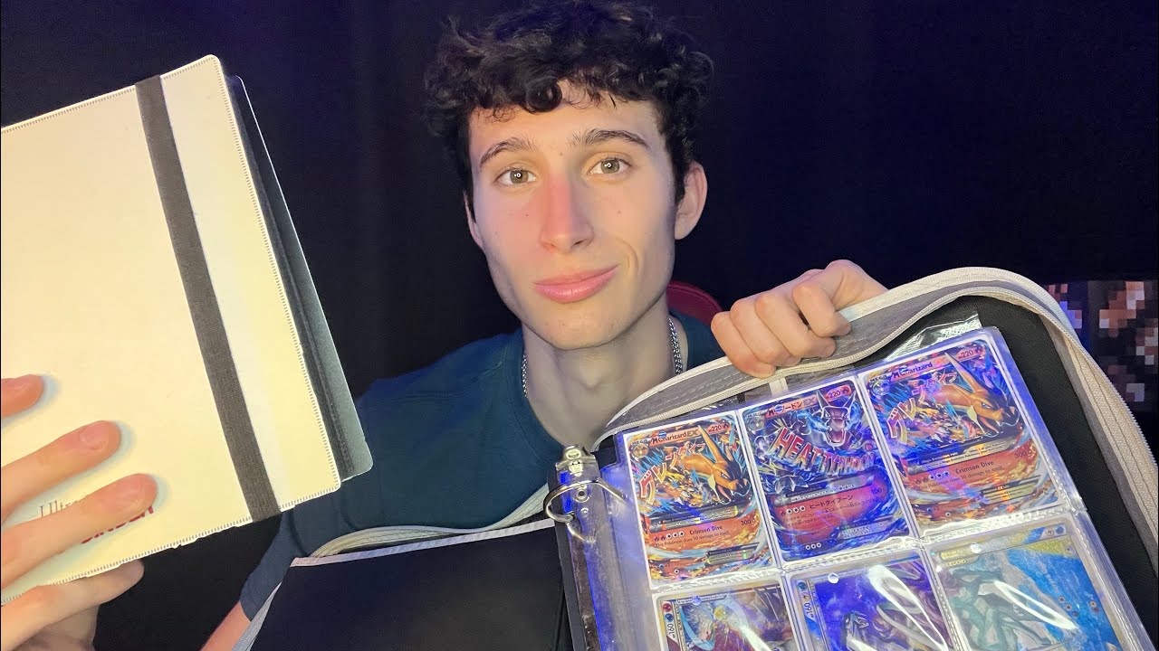 ASMR Showing You My Pokémon Cards