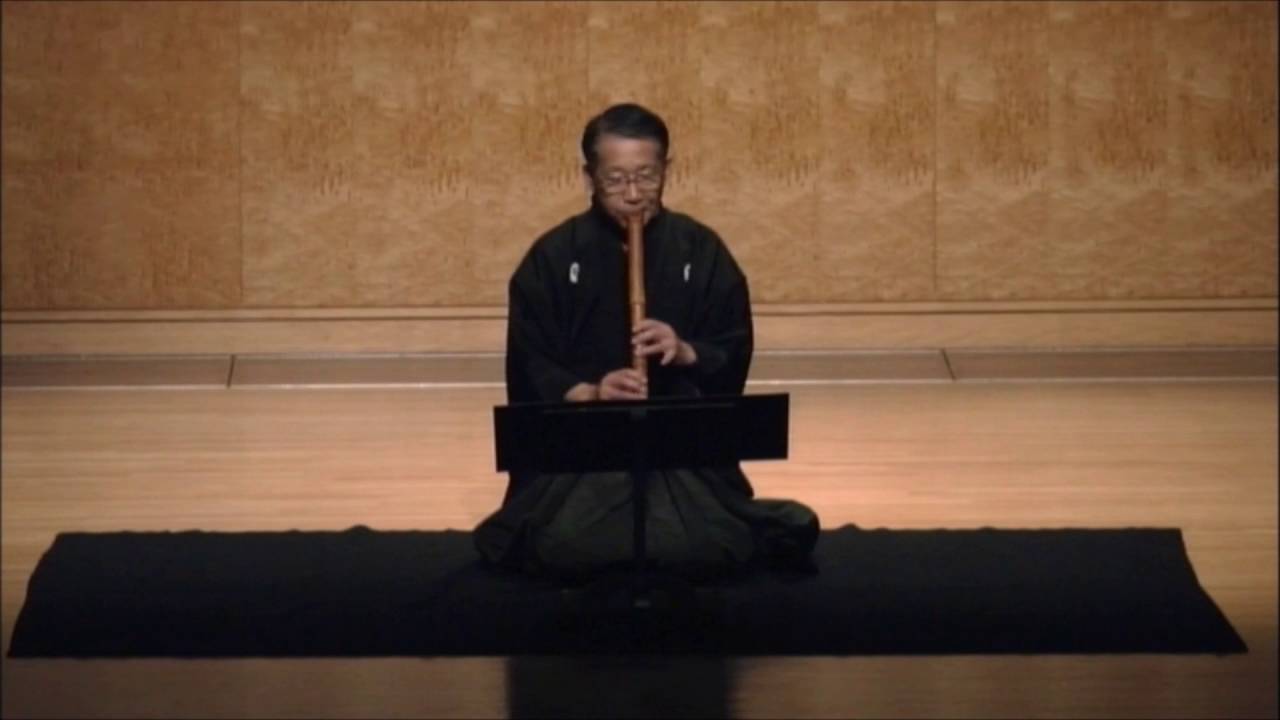 都山流尺八本曲　寒月　Kangetsu