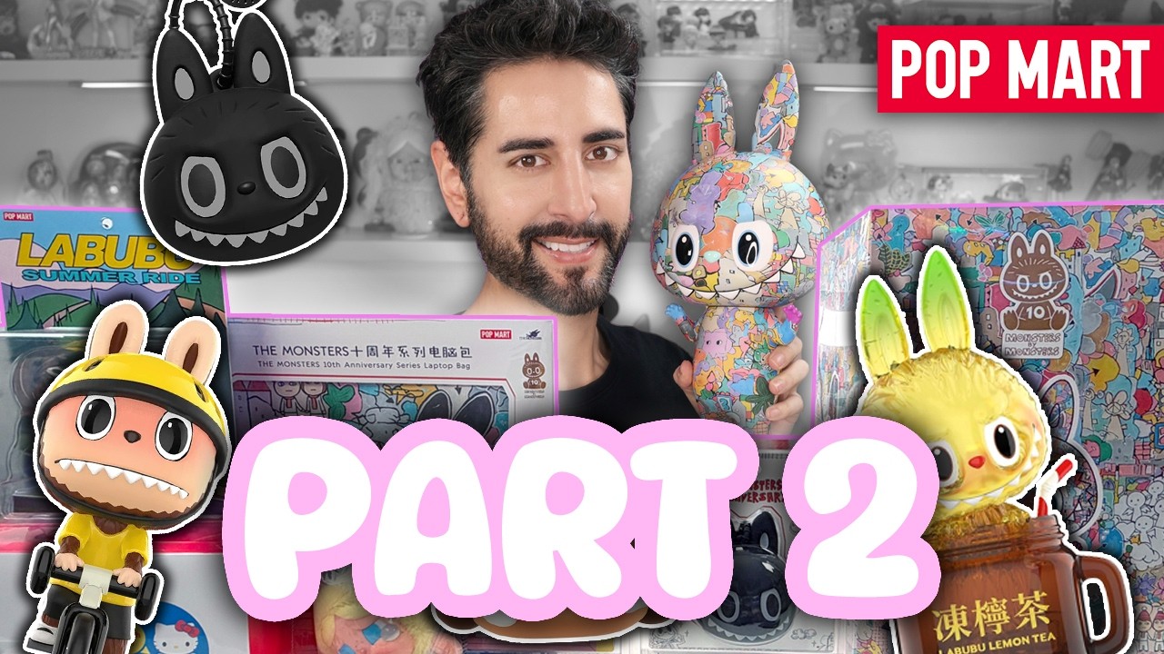 ACCIDENTAL PART 2 - BLIND BOX / FIGURE UNBOXING!  - POP MART, LABUBU, CRYBABY, NOMMI  💜