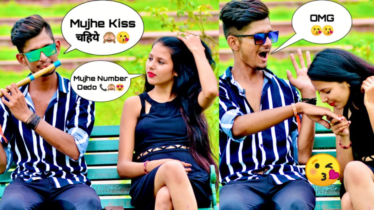 Totla Prank (तोतला) Picking Up Cute Girl |By Singing | Reaction Prank Video Shaurya Flute Øfficial |