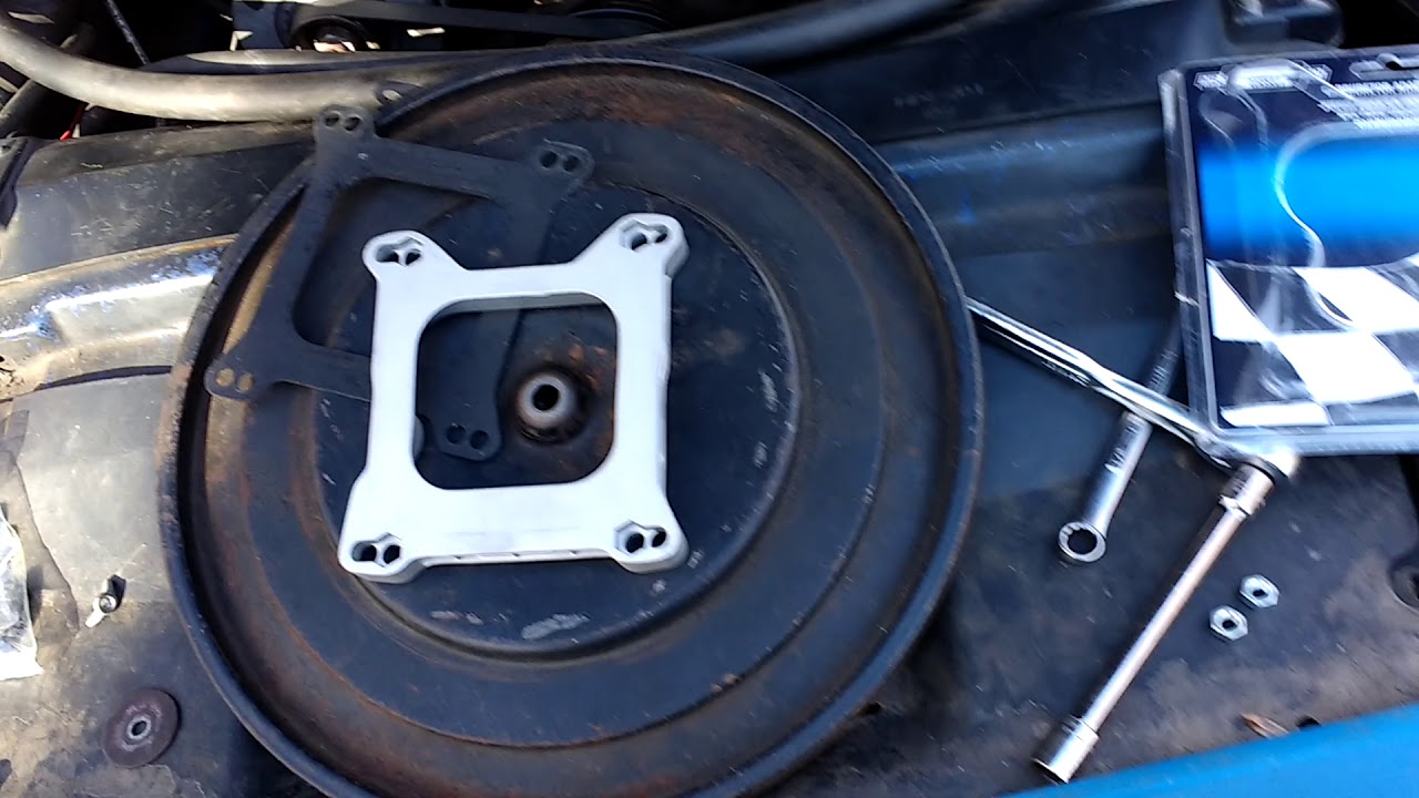Mr gasket 1932 spacer vs Mr gasket 6005 spacer