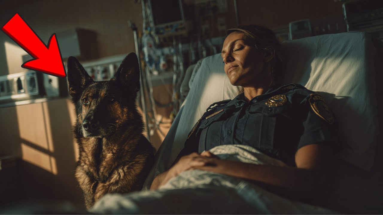 Loyal K9 Visits Injured Officer&mdash;Then Senses Something Wrong and Confronts the Doctor