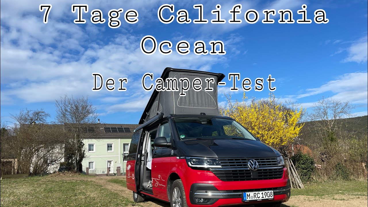 Camper-Ralley🚌Roadsurfer🚌 Ich teste 7 Tage den California Ocean Teil 1