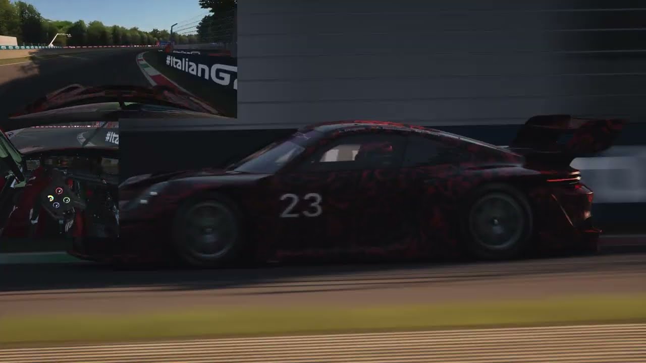 Camouflage GT3 Rennsport at Monza. 1.47:538 laptime.