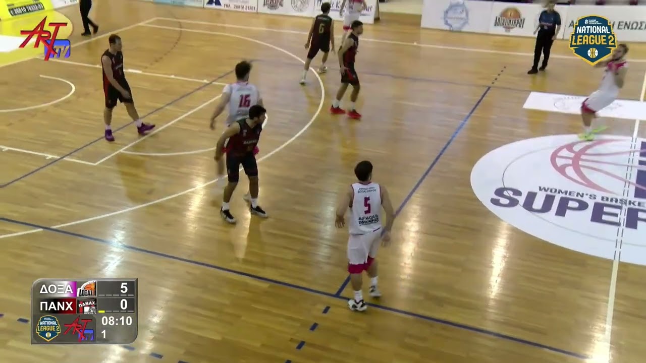 NL2 |1ος 'Ομιλος | 4η Αγωνιστική | Α.Ε. Δόξας Πύρρου Άρτας 2001 - Παναχαϊκή Γ.Ε. 60-47