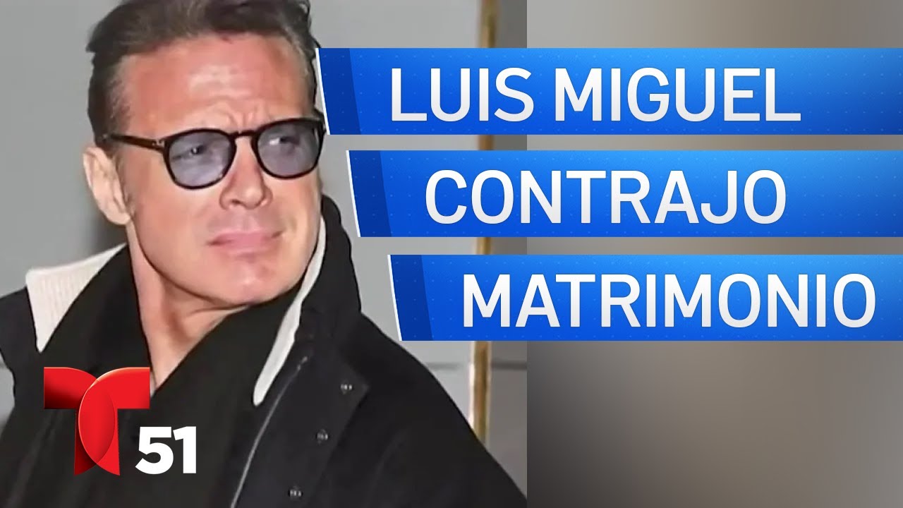 Luis Miguel se casa con Paloma Cuevas