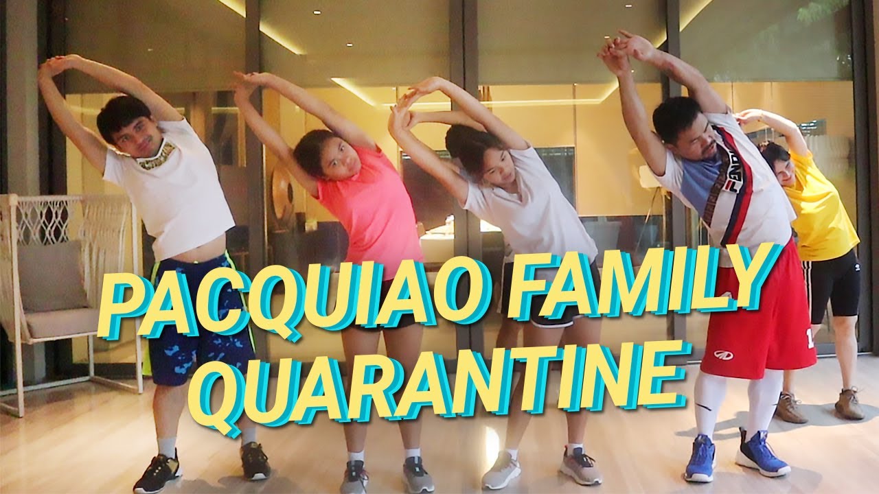PACQUIAO FAMILY QUARANTINE | Jimuel Pacquiao