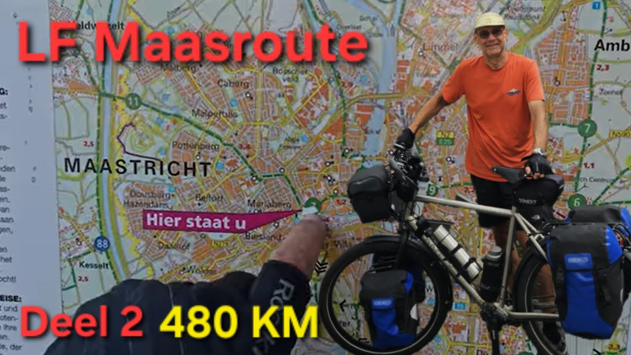 LF Maasroute 480 km Maastricht-Rotterdam💥Santos Travelmaster💥Wildkamperen💥Hilleberg Akto💥Trangia