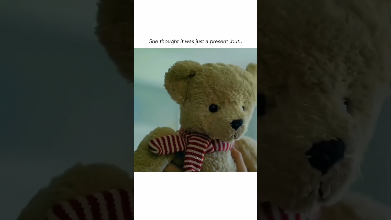 Hidden camera inside the teddy bear 😮😠#kdrama #drama #hidden #camera