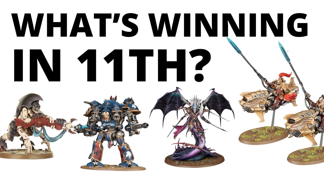 What's Winning in Warhammer 40K 11th Edition? First Tournament Winning Army Lists