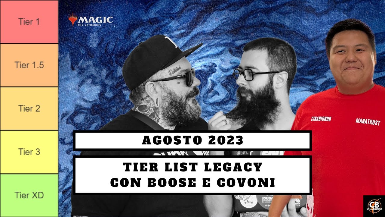 SCAM E RHINO IN LEGACY | TIER LIST LEGACY | AGOSTO 2023 METAGAME | Magic the Gathering ITA