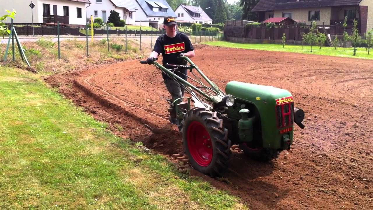 Pfl&uuml;gen Holder E10 Sachs 500 Diesel Wendepflug letzte Furche, eggen mit ATV Suzuki Kinquad  Quad