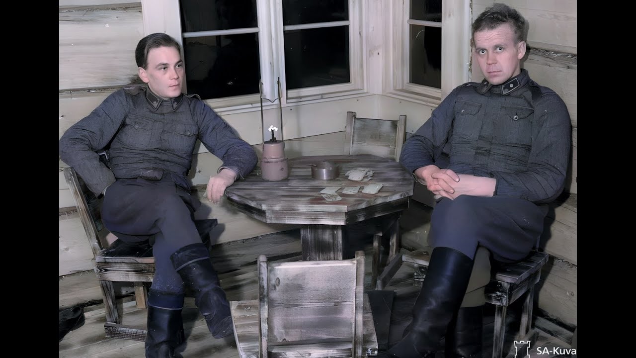 Mannerheim-ristin ritarit Eino Penttilä ja Toivo Korhonen