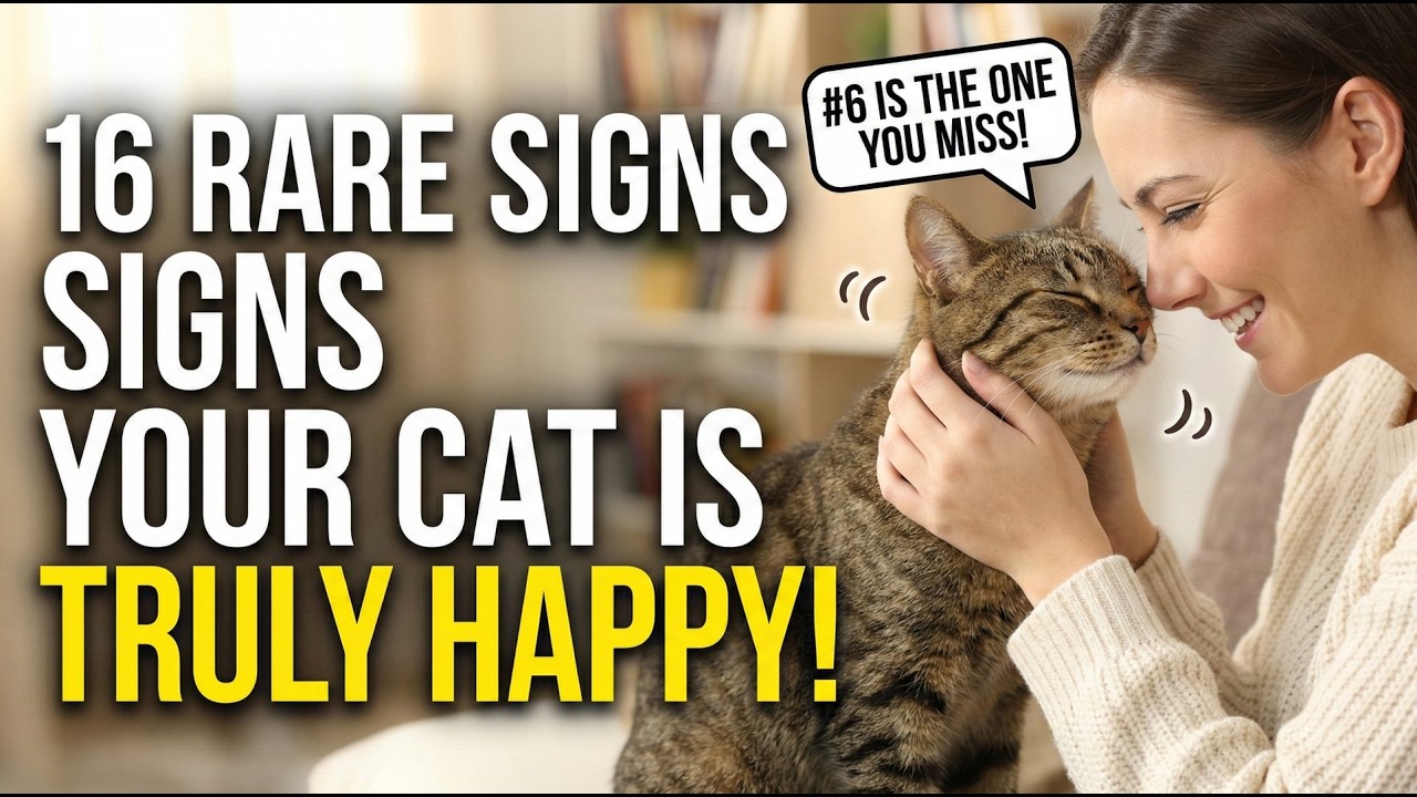 16 Rare Signs Your Cat Is Truly Happy (Most Owners Miss #6)