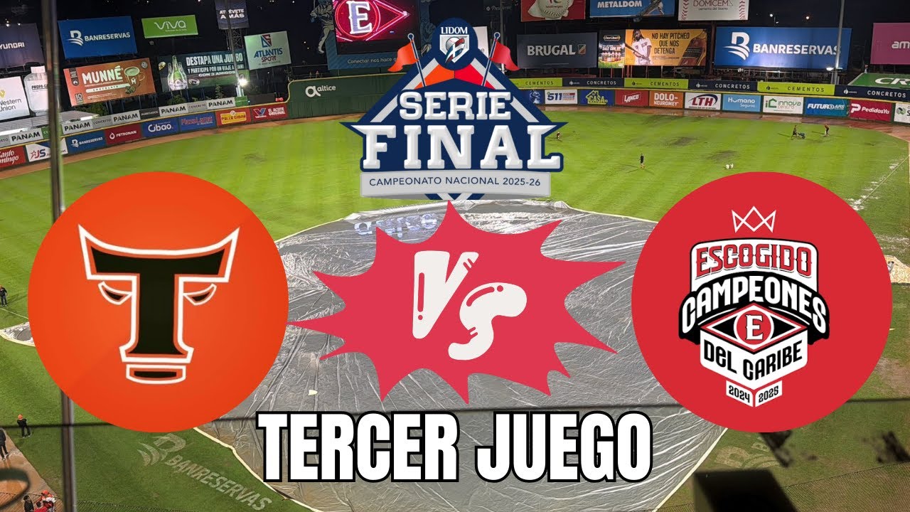 Vuelven a suspender el tercer juego de la final de la LIDOM: Toros del Este vs Leones del Escogido