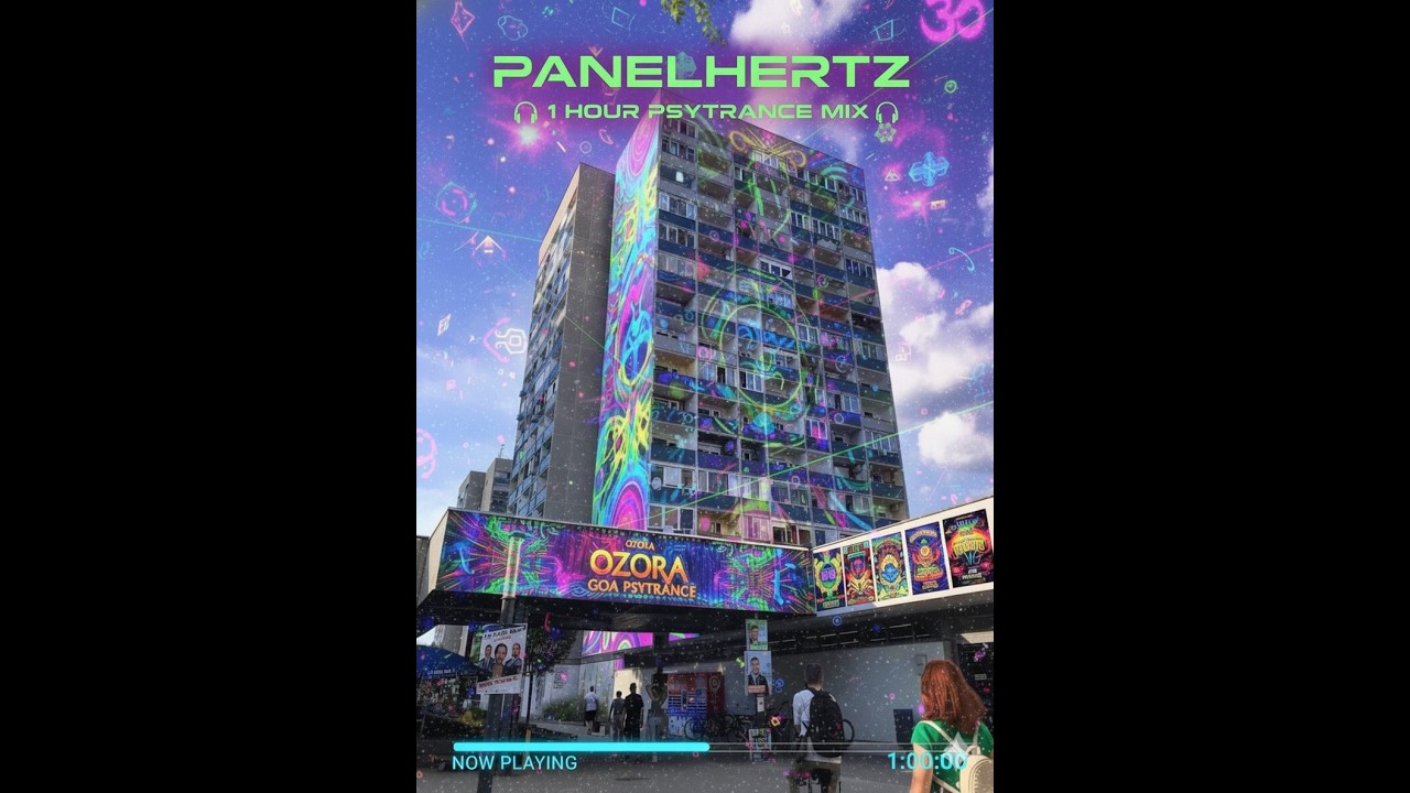 PANELHERTZ | Session 07: The Ozora-Israeli Schroom Transmission [1 Hour PsyTrance Mix]
