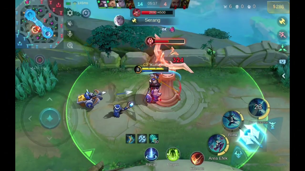 SABER MID !!! BUILD RECEH ~ TOP 1 HP KENTANG ~ MLBB 2026