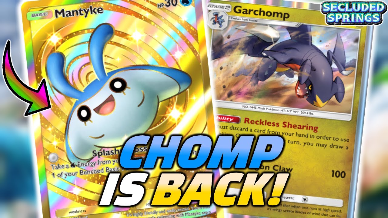 MANTYKE Is Here! GARCHOMP Is BACK! Best NEW Buffed Garchomp Deck! | Pokemon TCG Pocket