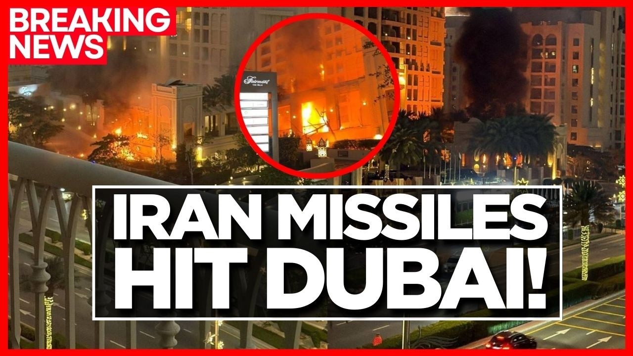 DUBAI ATTACKED: Iran Launches Massive Missile Strike On UAE