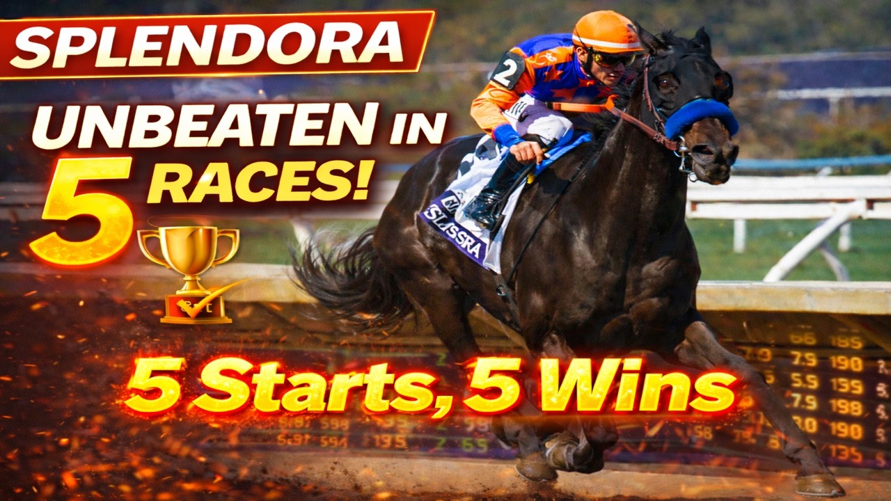 Splendora Unbeaten in Last 5 Starts | Full Race Replays @Horse Races