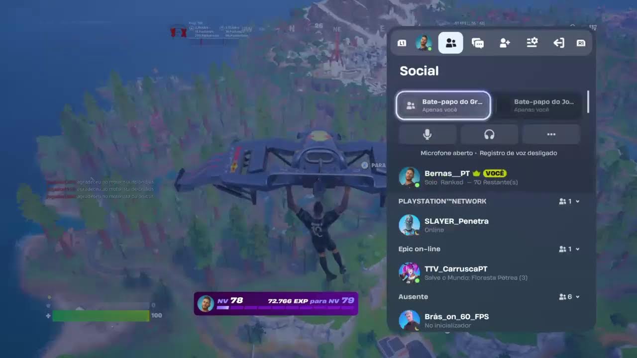 FORTNITE RANQUEADAS-BERNAS PT