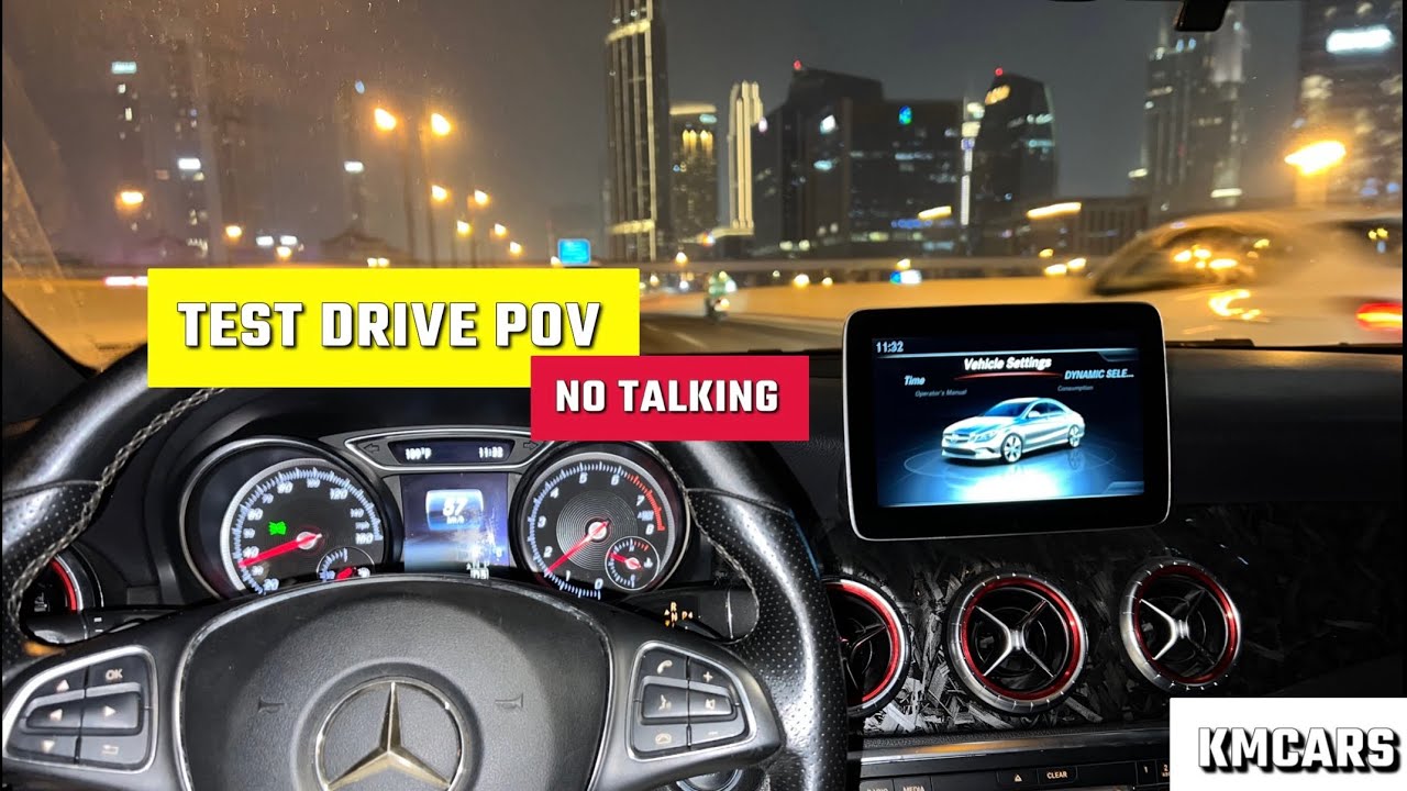 Mercedes Cla 250 2018 | POV Night Drive