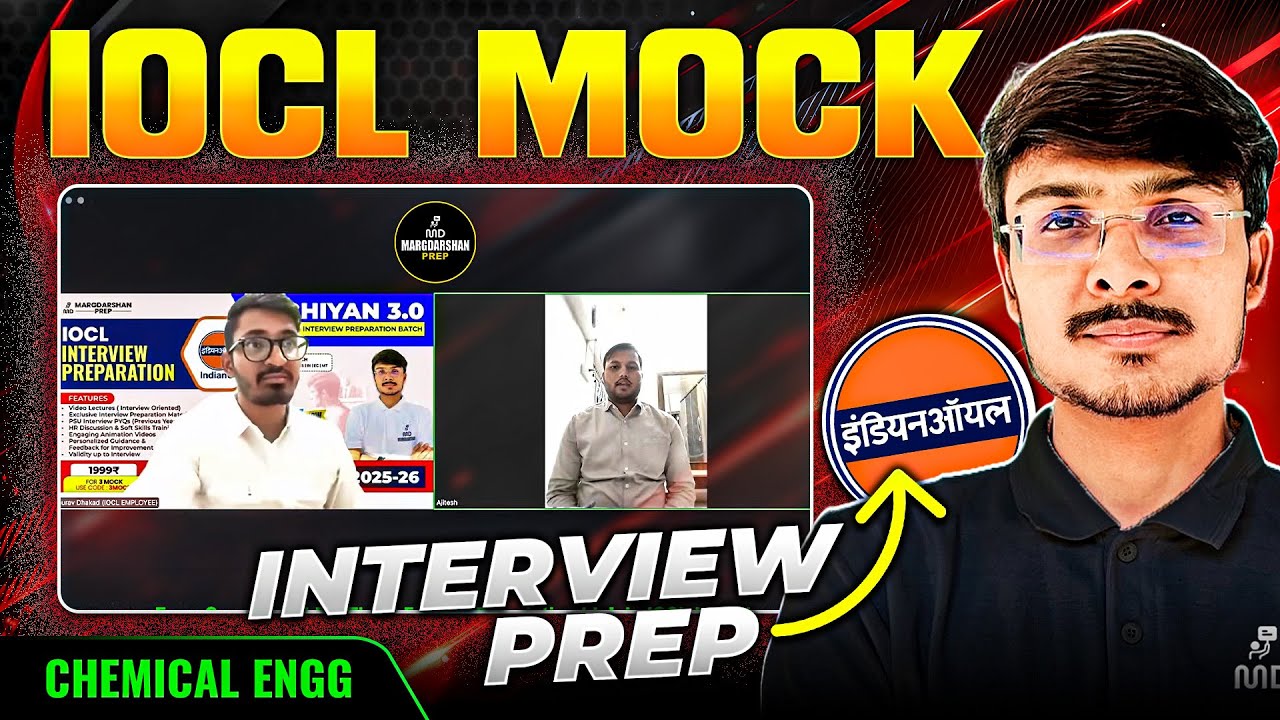 &ldquo;IOCL Chemical & Mechanical Mock Interview  | Real Mentorship to Crack Your Interview!&rdquo;