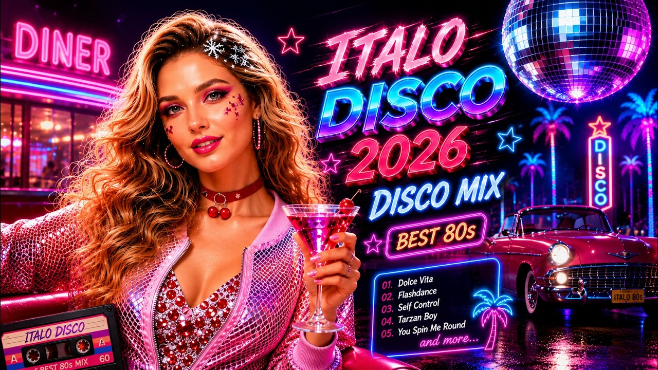 TOP 80s EURO DISCO LIVE 2026 ✨ Nonstop Italo Disco Hits &bull; Synthwave &bull; Retro Dance Party Mix