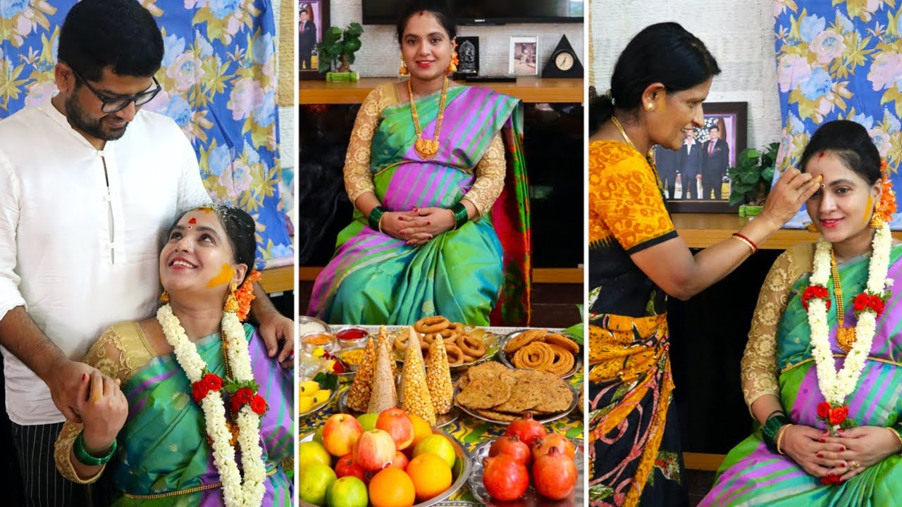 ಮನೆಯಲ್ಲೇ ಸಿಂಪಲ್ ಸೀಮಂತ | Simple Baby Shower Celebration At Home - Karnataka Style