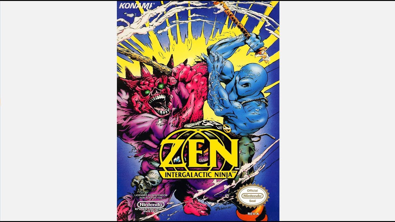 Zen Ninja (NES прохождение) 4K Ultra HD