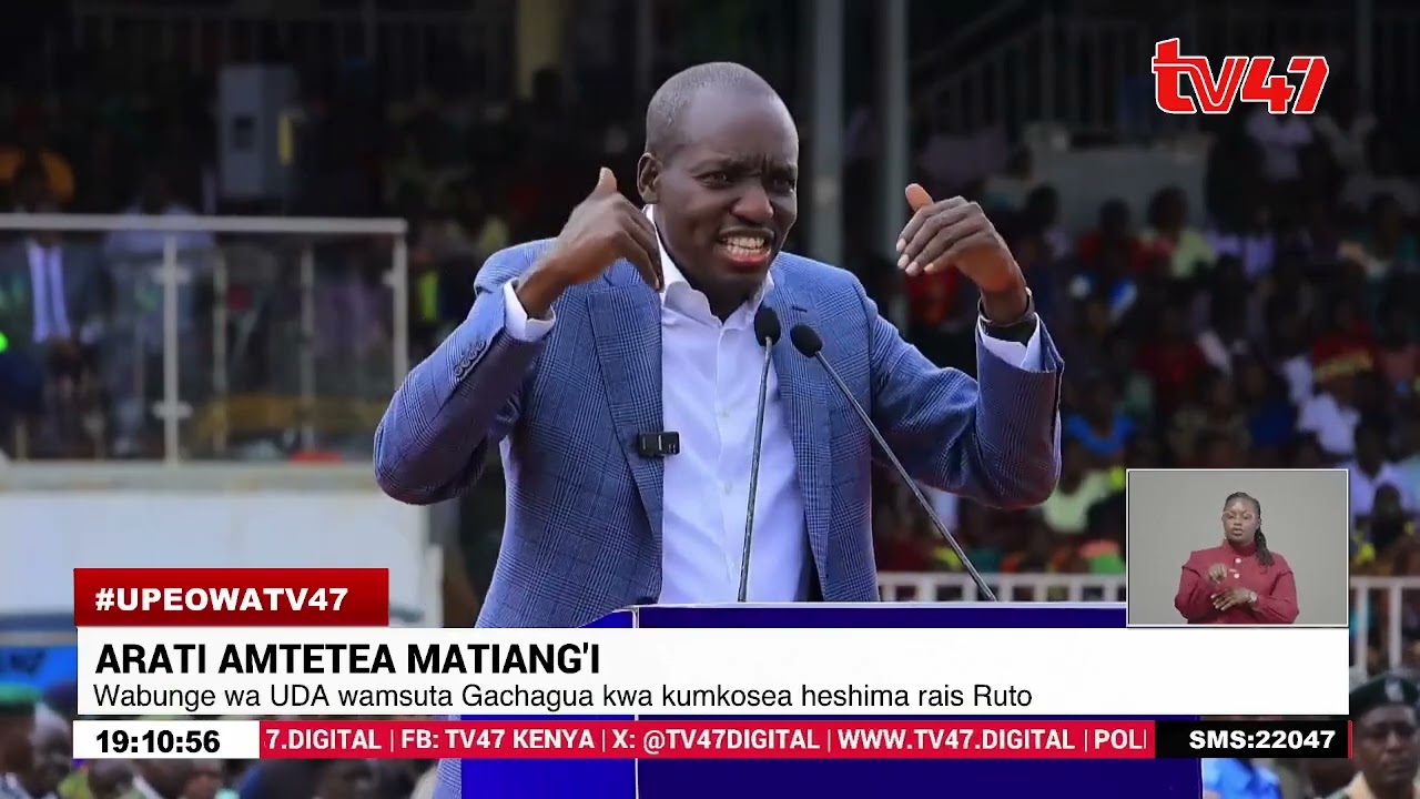 Nitauza Range Rover yangu nikuunge mkono ukichaguliwa mgombea wa urais, Arati amwambia Matiang'i