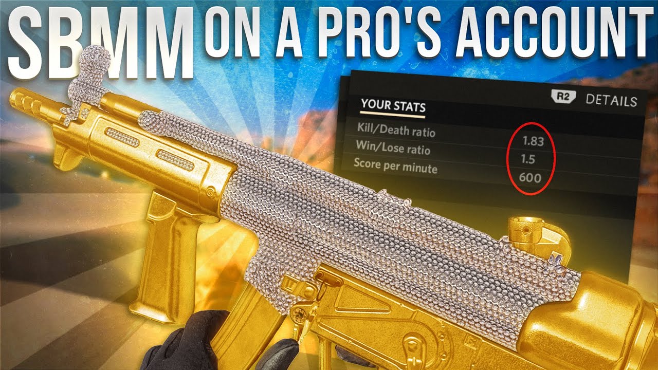SBMM on a Pro's Account in Black Ops Cold War