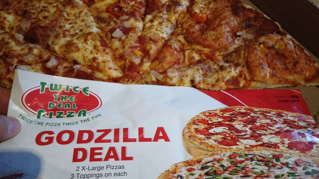 Found THE Best pizza deal in Kingston!  Twice the Deal is Worth it!