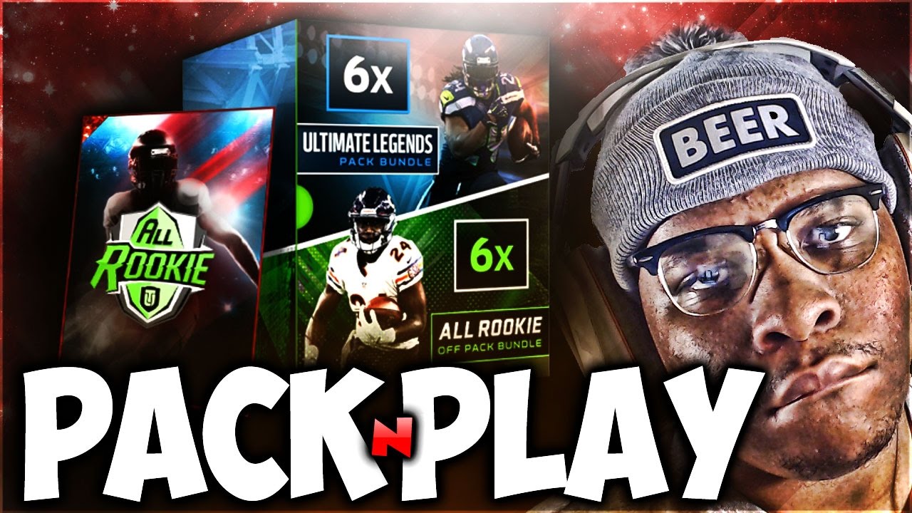 WORST $100 EVER SPENT IN MADDEN! ALL ROOKIE ULTIMATE LEGEND PACK AND PLAY SQUAD BUILDER!