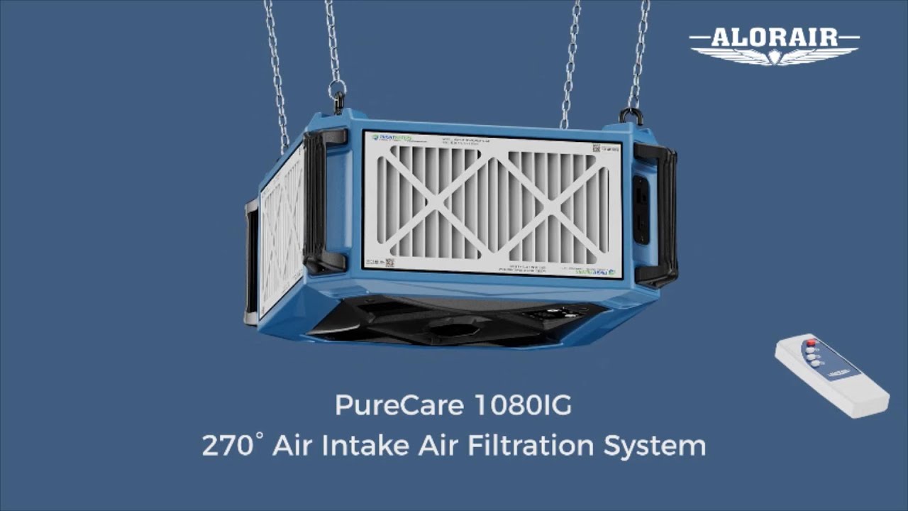 AlorAir PureCare 1080IG Air Filtration System