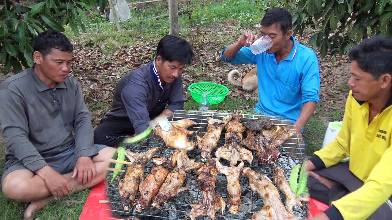 Chuột nướng tươi, chuột vườn khoai mì thịt ăn có khác - cdmt 852